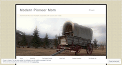 Desktop Screenshot of modernpioneermom.com